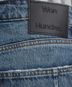 Won Hundred Jeans^Steve Quartzblue Loose-Fit Jeans