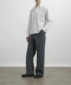 Dries Van Noten Trousers^Straight-Leg Work Trousers