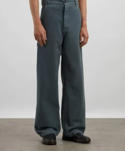 Dries Van Noten Trousers^Straight-Leg Work Trousers