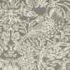 Liberty Interiors Furnishing Fabrics^Strawberry Meadowfield Emberton Linen in Pewter