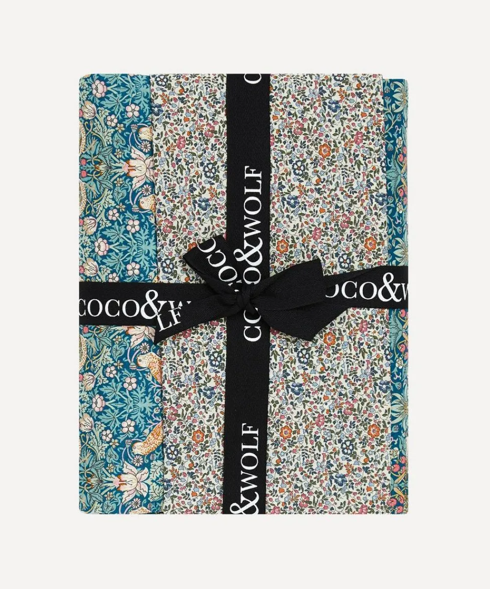 Coco & Wolf Bedding^Strawberry Thief & Katie and Millie Super King Duvet Cover Set