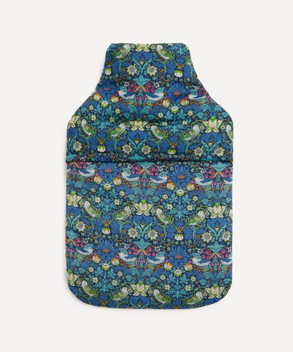 Liberty Wellness^Strawberry Thief Hot Water Bottle