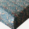 Coco & Wolf Bedding^Strawberry Thief Tana Lawn™ Cotton Double Fitted Sheet