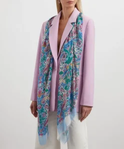 Liberty Scarves^Strawberry Thief 70x200 Modal-Cashmere Scarf