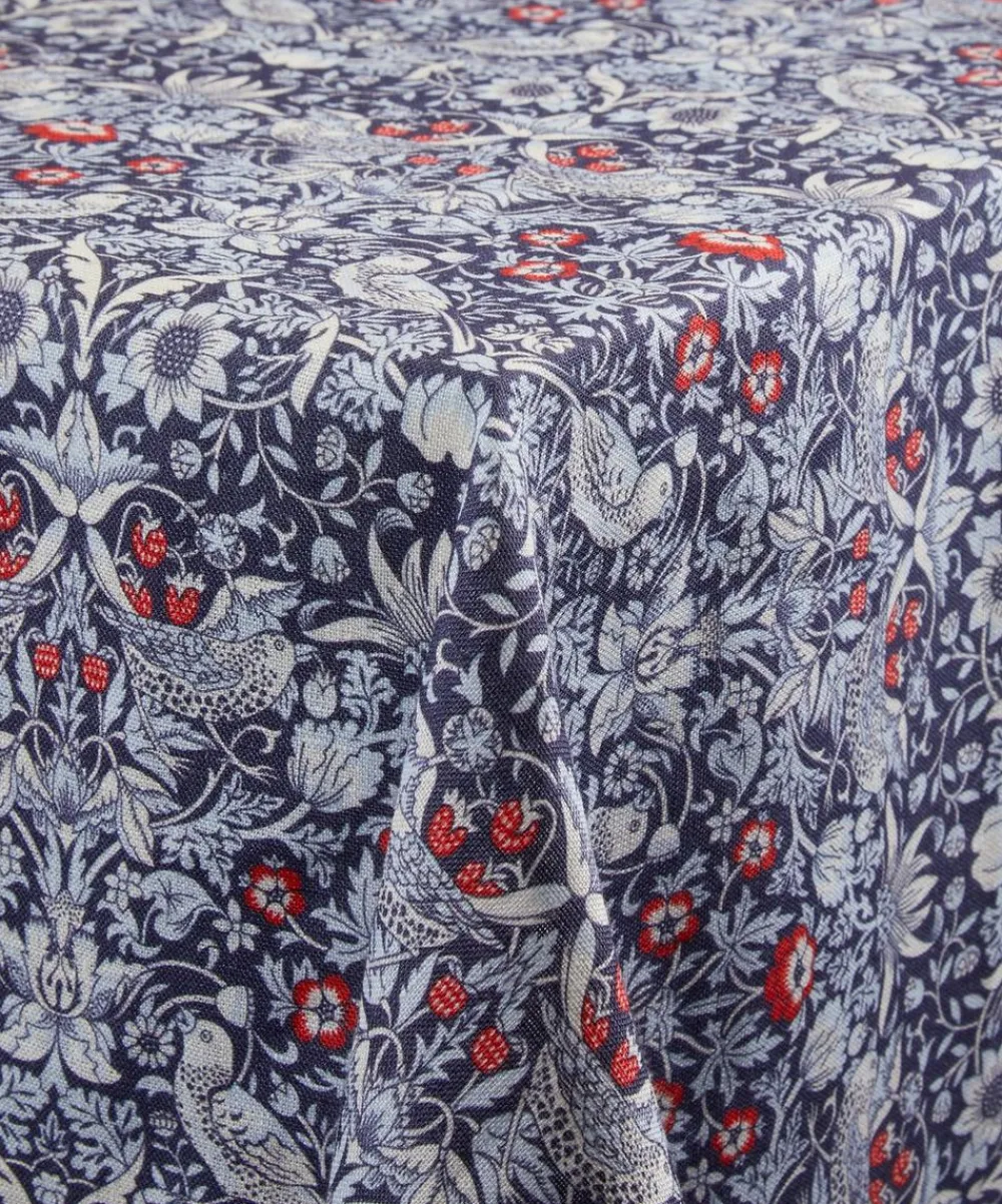 Avenida Home Tableware|Kitchen^Strawberry Thief 200x150cm Linen Tablecloth