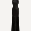 Nina Ricci Dresses^Stretch Satin Mermaid Halter Dress