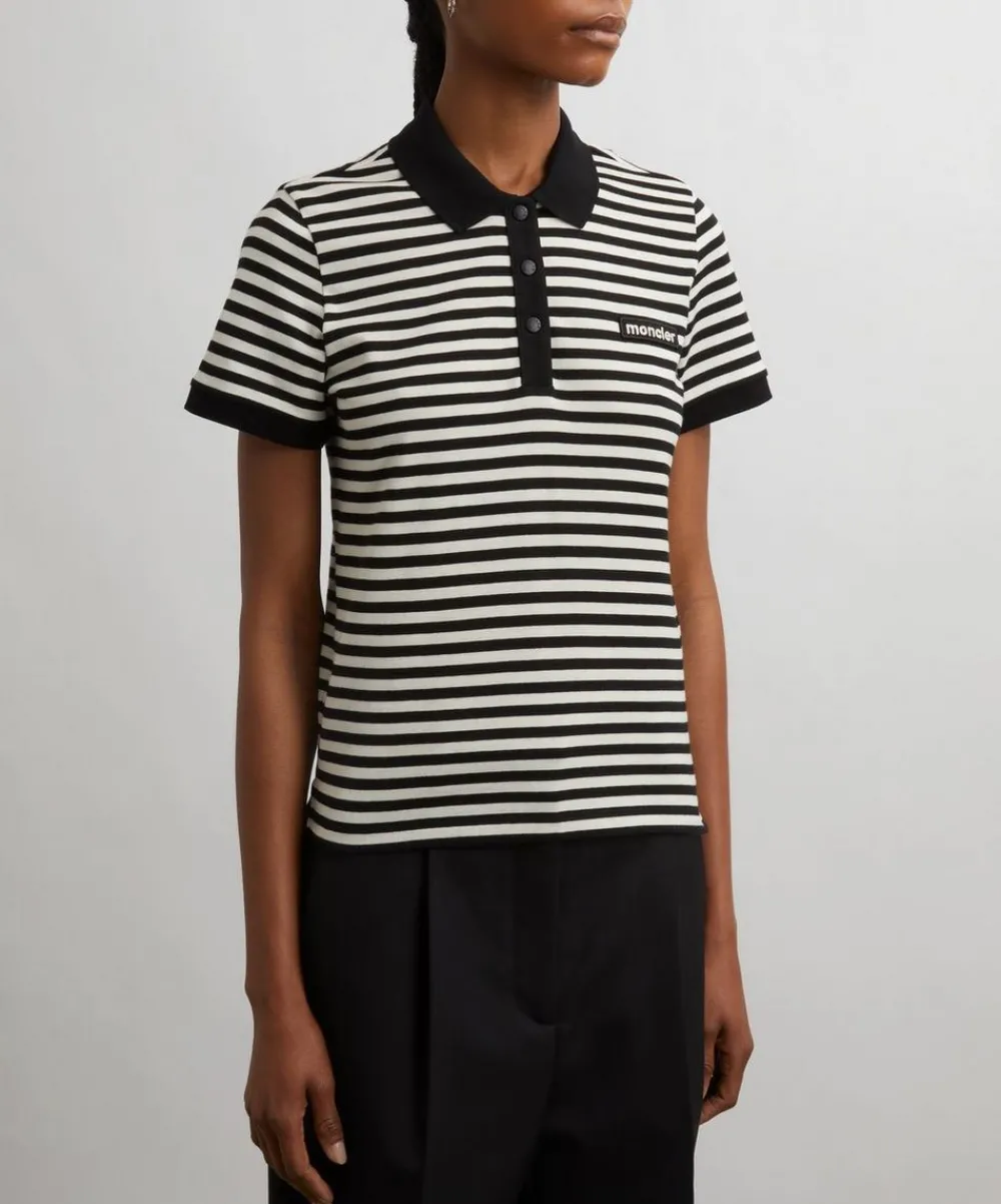 Moncler Tops^Striped Polo Shirt