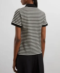 Moncler Tops^Striped Polo Shirt