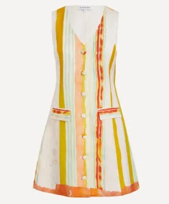 Hunter Bell Dresses^Suni Striped Vest Mini Dress