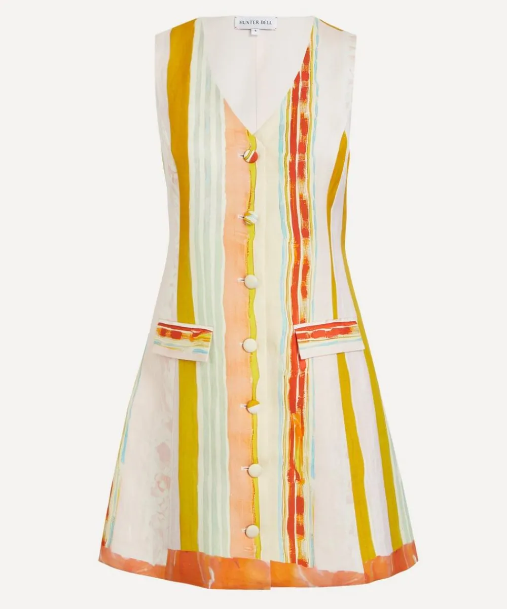Hunter Bell Dresses^Suni Striped Vest Mini Dress