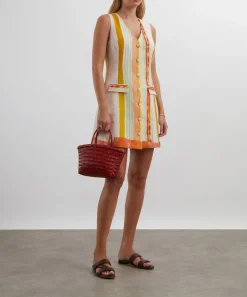 Hunter Bell Dresses^Suni Striped Vest Mini Dress