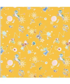 Liberty Fabrics Silk Satin^Surrealist Sky Silk Satin