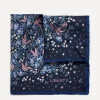 Liberty Pocket Squares^Swirling Petals Printed Silk Pocket Square