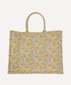 Bon Dep Storage^Swirling Petals Tana Lawn™ Tote Bag