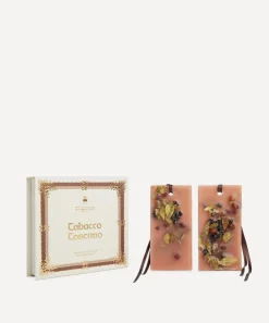 Officina Profumo-Farmaceutica di Santa Maria Novella Candles & Candle Holders^Tabacco Toscano Scented Wax Tablets Set of 2