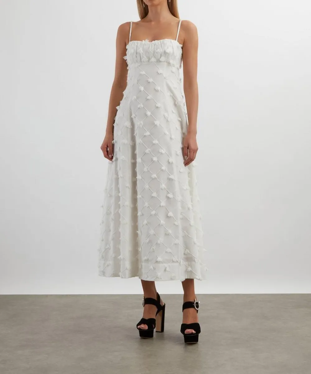 Clea Dresses^Tahlia Embroidered Flower Dress