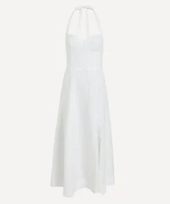 Reformation Dresses^Tala White Linen Dress