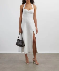 Reformation Dresses^Tala White Linen Dress