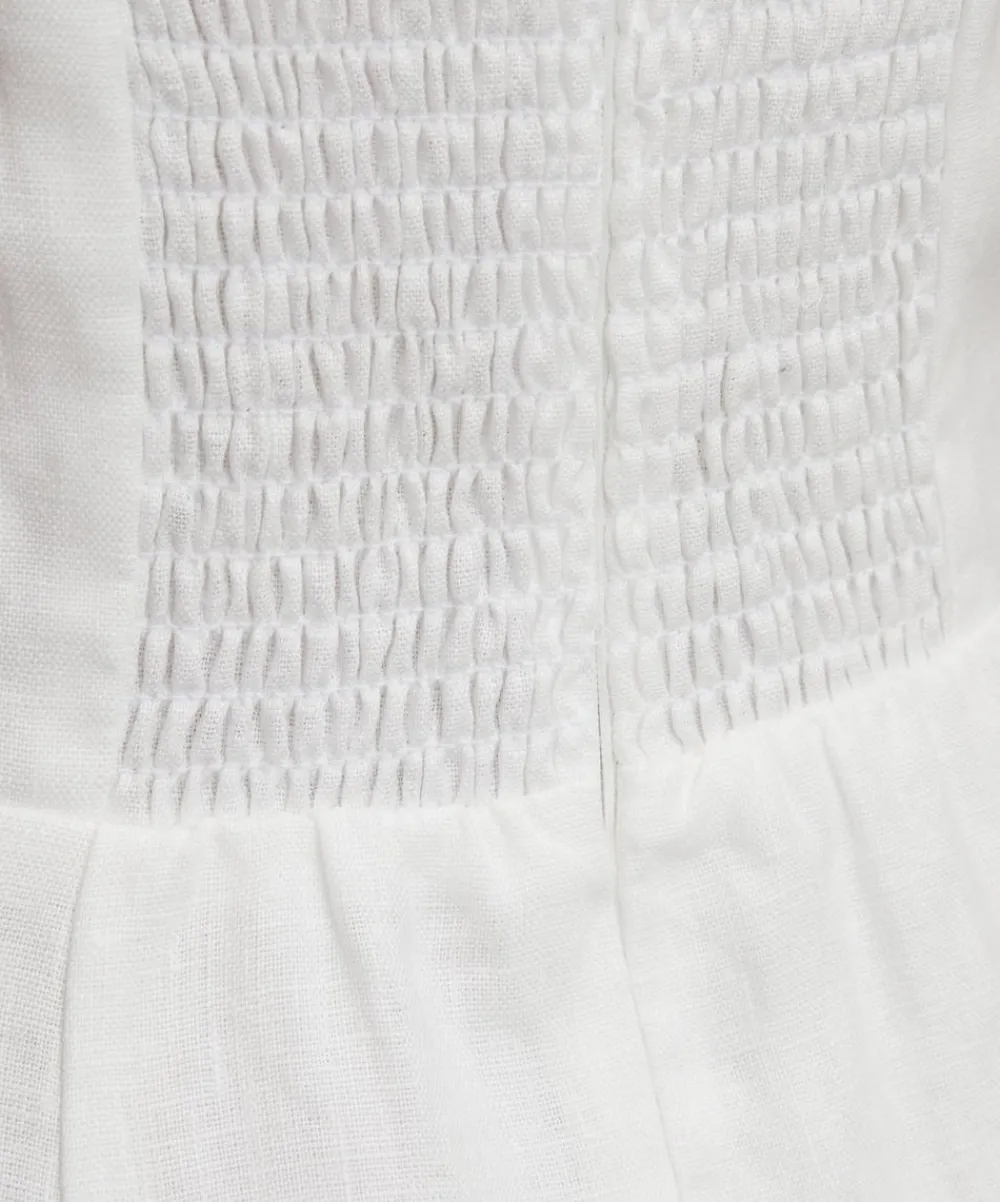 Reformation Dresses^Tala White Linen Dress