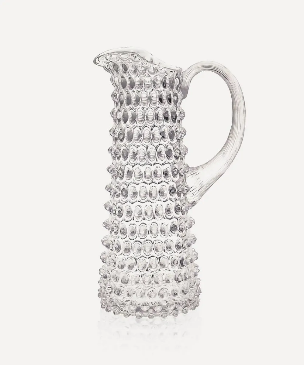 KLIMCHI Glass & Drinksware^Tall Hobnail Jug