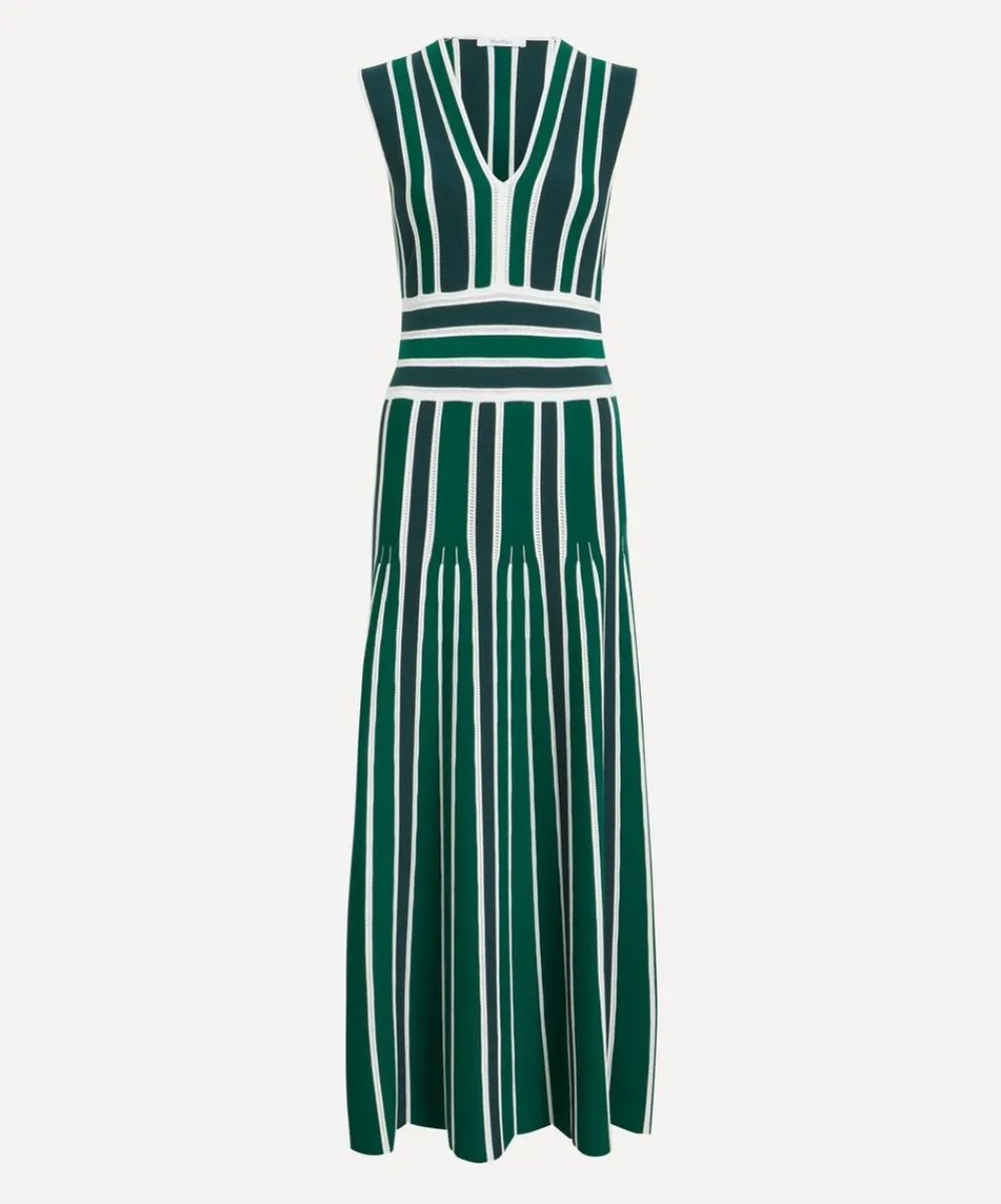 Max Mara Dresses^Tallone Viscose-Stretch Dress