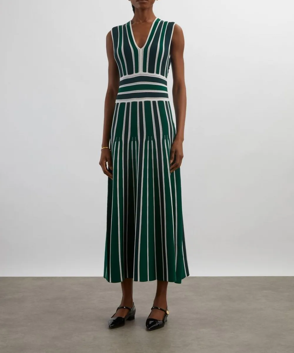 Max Mara Dresses^Tallone Viscose-Stretch Dress