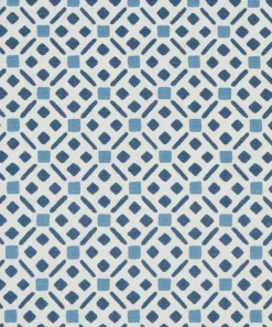 Liberty Interiors Furnishing Fabrics^Tapestry Trellis Cotton in Lapis
