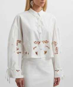 Scarlett Poppies Tops^Tasmin Embroidered Shirt