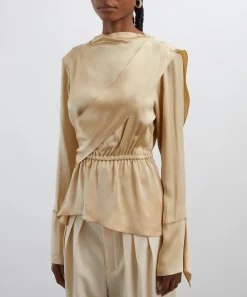 Liberowe Tops^Terry Satin Blouse