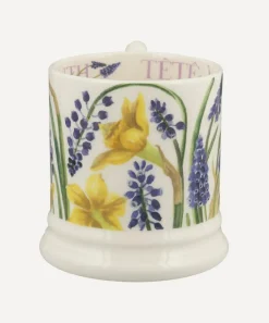Emma Bridgewater Mugs^Tete-A-Tete and Grape Hyacinth Half-Pint Mug