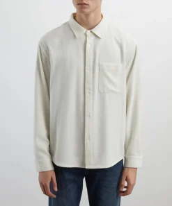 Frame Shirts^Textured Long-Sleeve Shirt