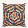 By Walid Cushions^19th-Century Aubusson Tapestry Silk Cushion 1175