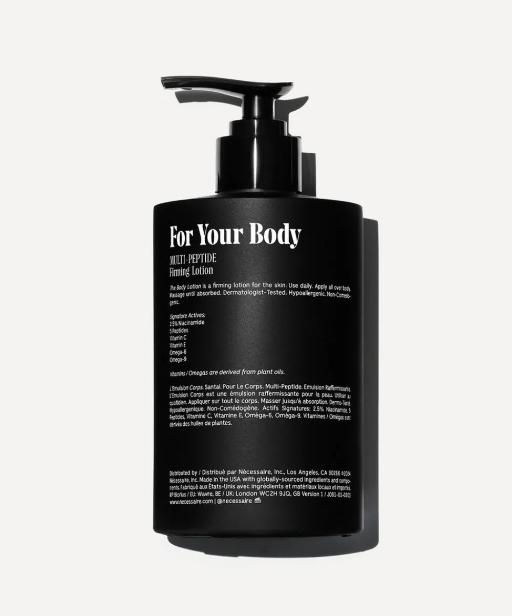 Nécessaire Bath & Body Wash^The Body Lotion Multi-Peptide Santal 450ml