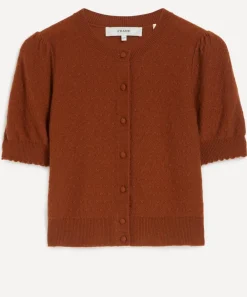 Frame Knitwear^The Cashmere Pointelle Cardigan