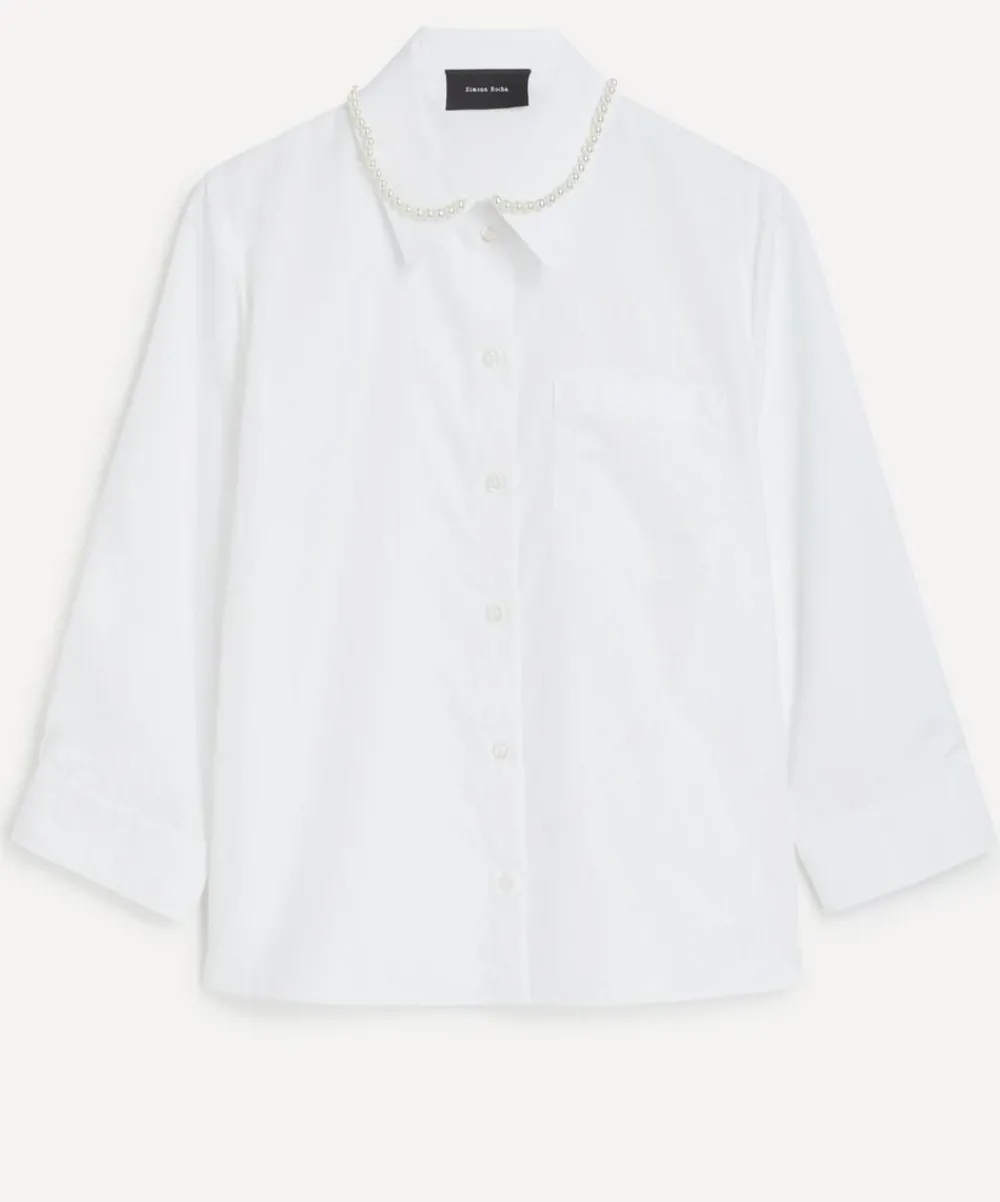 Simone Rocha Tops^The Cropped Masculine Shirt