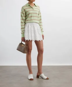 Frame Skirts^The Deco Eyelet Skirt