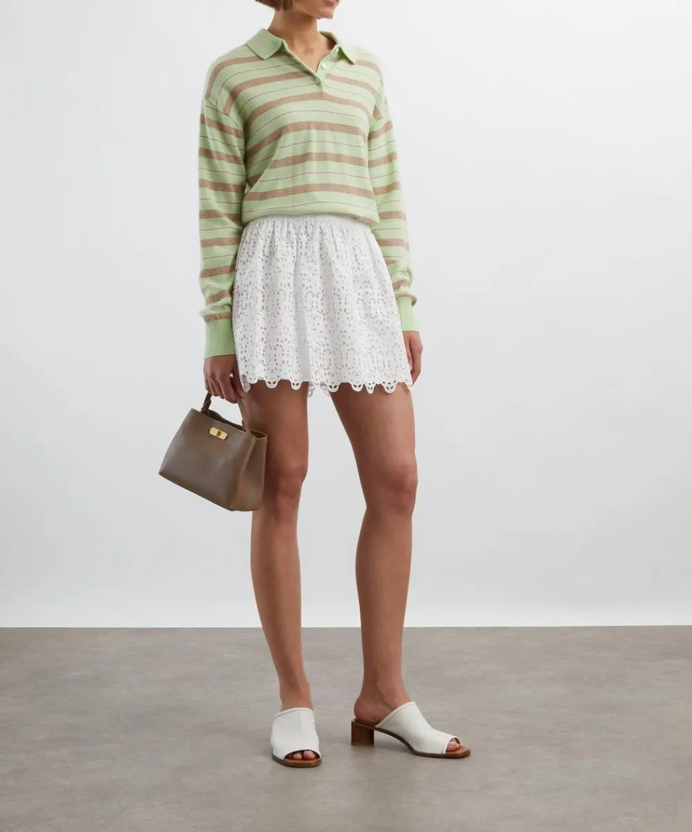 Frame Skirts^The Deco Eyelet Skirt