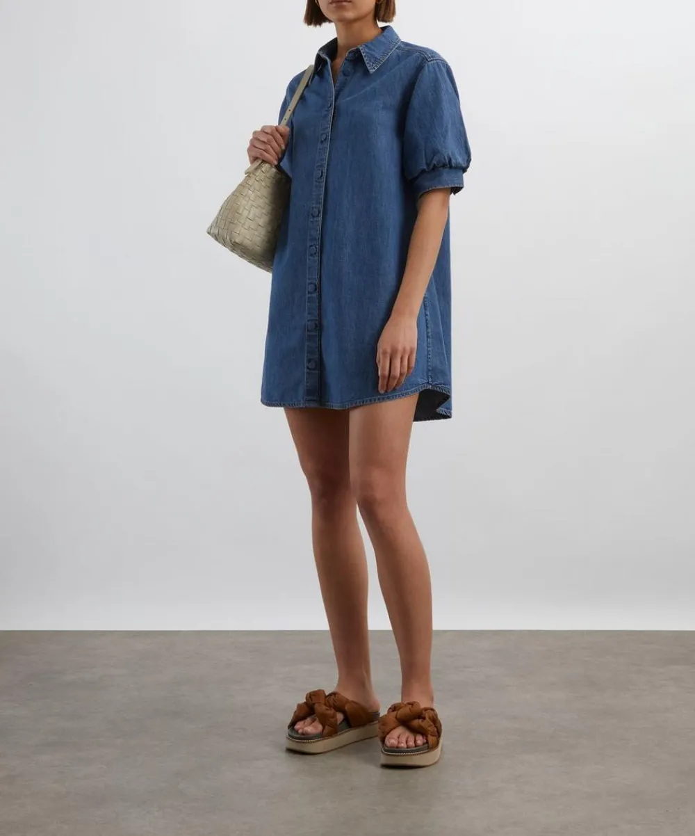 Frame Dresses^The Denim Play Dress