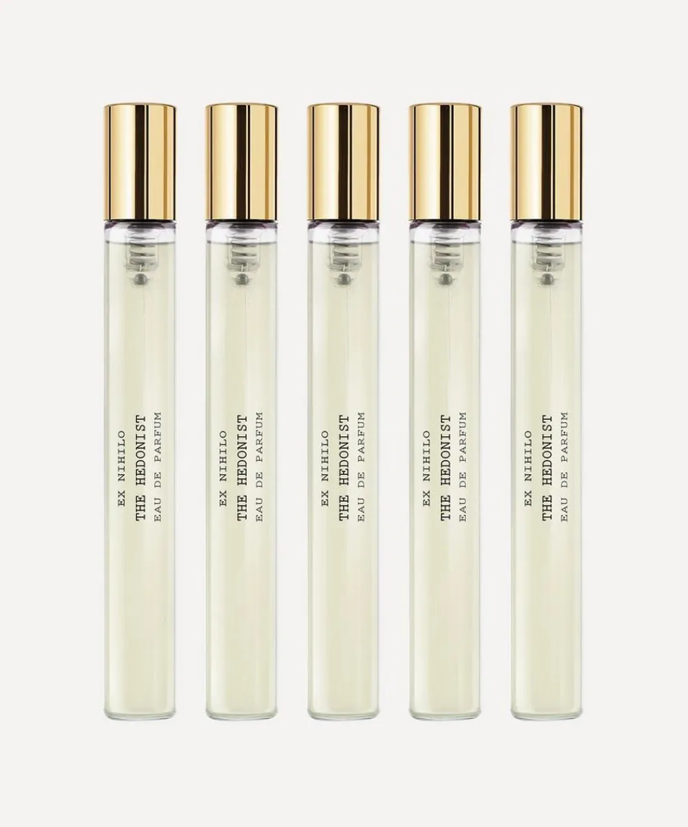 EX NIHILO Womens Perfume^The Hedonist Eau de Parfum Travel Set 5 x 7.5ml