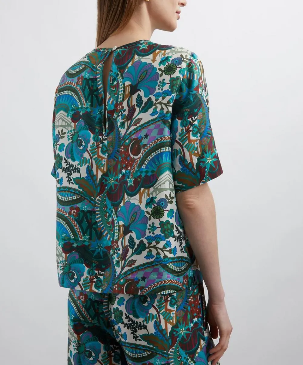 Liberty Tops^The Stage Silk Top