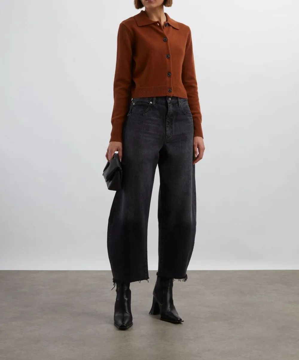 Frame Knitwear^The Shrunken Cashmere Cardigan