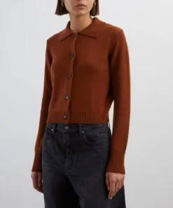 Frame Knitwear^The Shrunken Cashmere Cardigan