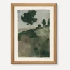 PSTR Studio Wall Art^The Slope Jörgen Hansson Framed Print