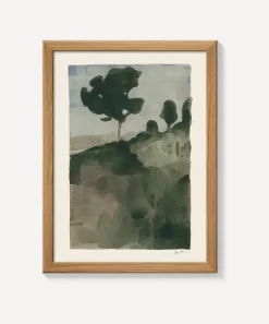 PSTR Studio Wall Art^The Slope Jörgen Hansson Framed Print