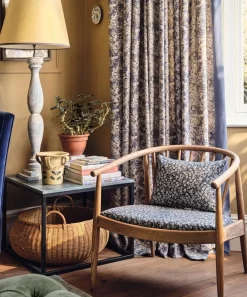 Liberty Interiors Furnishing Fabrics^Thorpe House Linen in Lapis