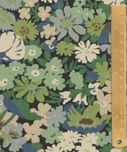 Liberty Interiors Furnishing Fabrics^Thorpe House Linen in Purslane