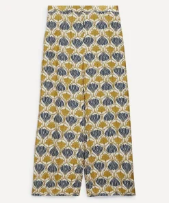 S Max Mara Trousers & Shorts^Timec Printed Silk Trousers