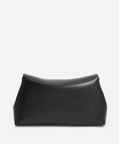 Toteme Bags^T-Lock Black Leather Clutch