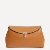 Toteme Bags^T-Lock Leather Clutch