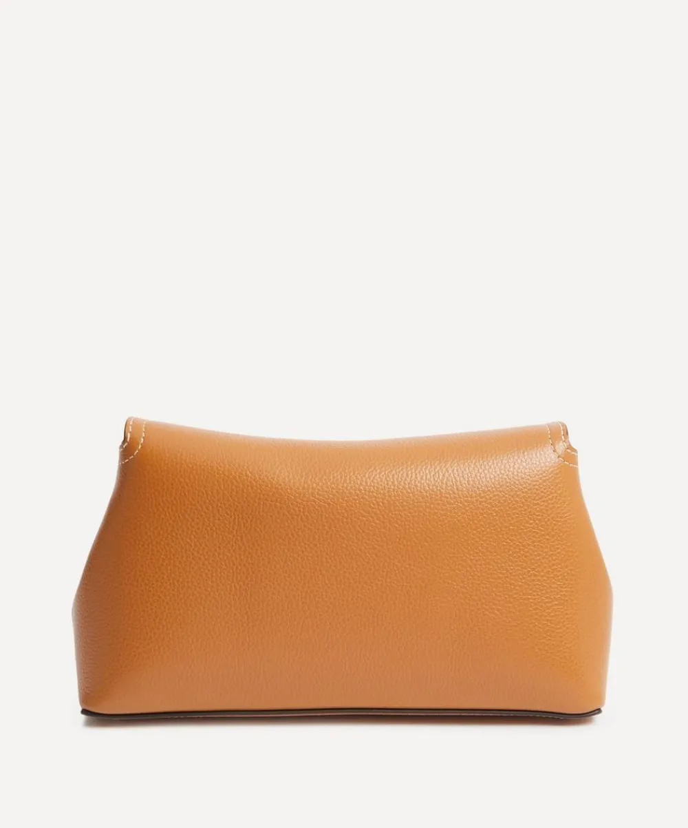 Toteme Bags^T-Lock Leather Clutch